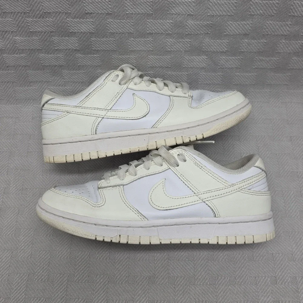 Nike Dunk‎ Low Retro Coconut Milk Women's Size 6.5 White Low Top DD1503-121
